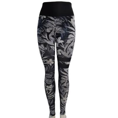 China Breathable Ready To Ship 2021 New Style Wholesale Women Digital Printing Eco-Friendly Activewear Sports Panties Waist High Elasticity Legging for sale