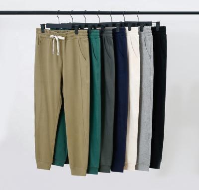 China High quality 300g twill fabric other casual men's sweatpants loose plus size men's pants and trousers for sale