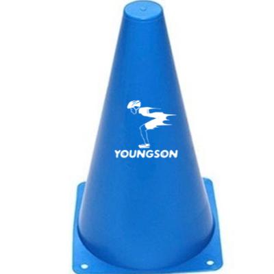 China Blue Three Dimensional Soccer Traning Cones For Football Training for sale