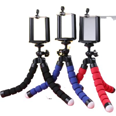 China Universal Adjustable Camera and Mobile Phone Octopus Holder Tripod Mount Holder for sale