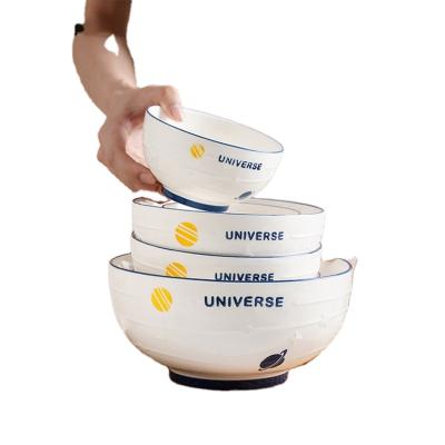 China Stocked Original Universe Arc Dish Planet Dinner Set Tableware Set for sale