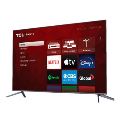 China Smart Home TVs Factory Stock 43 TCL ROKU 50 55 65 4K UHD HDR LED TV 2021 for sale