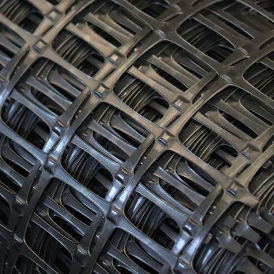 China Vegas Geogrid 20kn 30kn industrial biaxial plastic geogrid for driveway pp polypropylene 40kn plastic geogrid price for sale