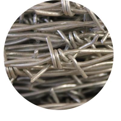 China Steel Wire Fence Galvanized Barbed Wire Wholesale Price By Roll Barbed Wire Design for sale