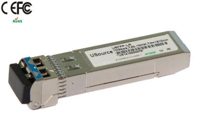 China 1310nm SFP+ Optical Transceiver 10km SFP-10G-LR Fiber Transceiver Module for sale