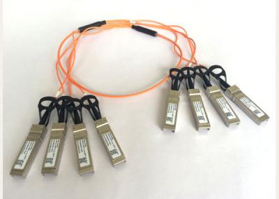 Китай проламывание 4X4 AOC 1M привязывает разъем кабеля SFP+ SFP-10G-AOC1M активный продается