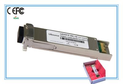 China Banda óptica del transmisor-receptor C de DWDM-XFP-60.61 XFP con el canal 21 del ITU 100GHz en venta