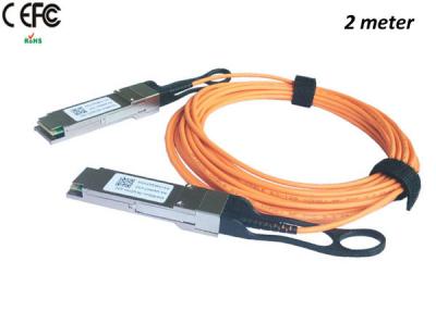 Κίνα 2 καλώδιο qsfp-h40g-AOC2M μέτρων AOC για 4G/8G/10G κανάλι ινών προς πώληση