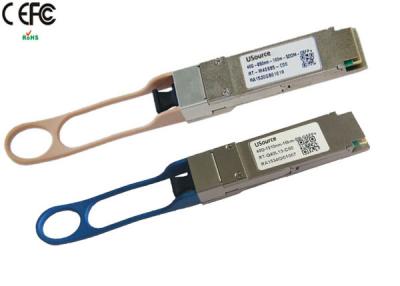 중국 까끄라기 기가비트 이더네트 QSFP+ 광학적인 송수신기 40GBASE-SR4 850nm MPO 판매용