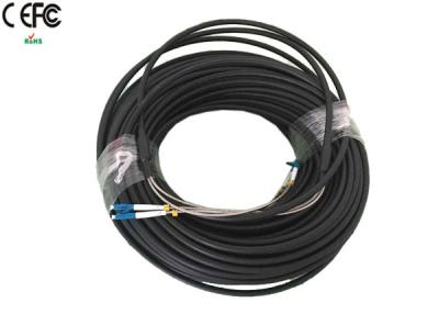 China Duplex LC CPRI Cable 2 fibers Single mode 9/125um OD 8mm , 8.5mm , 9mm for sale