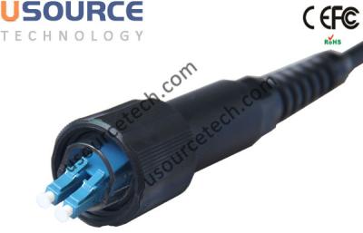 China FTTA PDLC Connector 7mm Duplex LC Optical CPRI Cable Assembly IP67 BBU RRU for sale