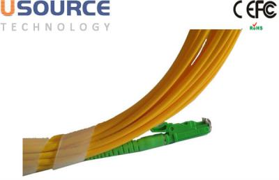 China Fiber Optic Patch Cord FTTX FTTH Simplex Singlemode E2000 To E2000 Optical Patch Leads for sale