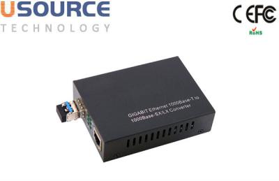 China SFP Port Fiber Media converter 10 / 100 / 1000 Base- Tx to 1000Base- SX / LX for sale