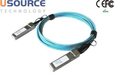 China 100G QSFP28 Länge 10M QSFP+AOC QSFP28 AOC zum aktiven Faser-Lichtleiterkabel 100GBASE-LR4 zu verkaufen