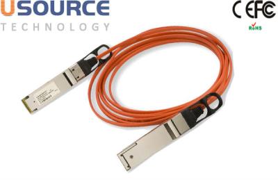 China 56G Quadwire AOC 4x14G Infiniband FDR QSFP 56G Breakout Active Optical Cable for sale