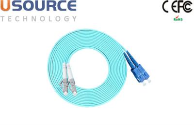 Κίνα ftth εσωτερικό Sc καλωδίων fujikura fibra σκοινί sma905 μπαλωμάτων Sc -Sc-lc optica om3 διπλό οπτικών ινών προς πώληση