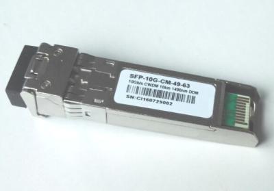 中国 CISCO ASR920 40KM 10G CWDM SFP+の光学トランシーバー モジュール10G繊維チャネル 販売のため