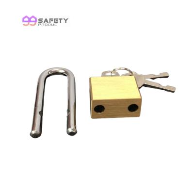 China High Quality Materials Rectangular Modern Brass Anti-rust Removable Padlock With Keys for sale