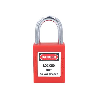 China Work Safety Lockout Padlock Loto Water Proof Door Lock Tagout Smart Cable Lockout Brass Key Safety Padlock for sale