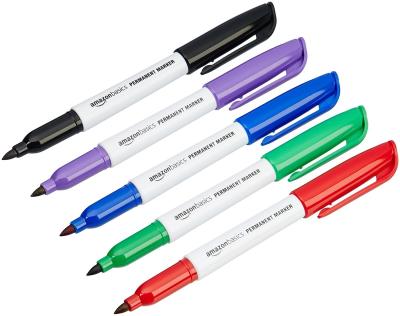 China Colorful permanent fabric marker, non-toxic Ink marker pen,Washable Ink textile marker pen for sale