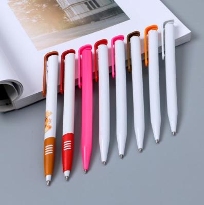 China Plastic Ballpoint Pen Personalized Promotional Cheap Retractable Plastic Ball Pen for sale