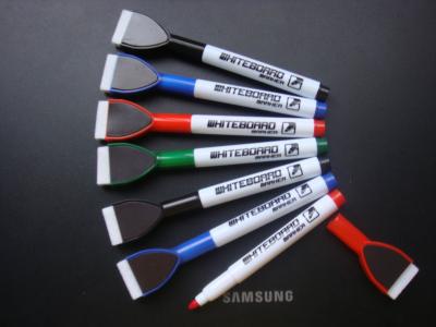 China High Quality Magnetic Whiteboard Marker with Eraser Dry Eraser Marker Pen for sale