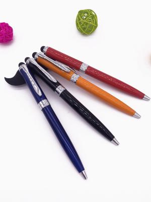 China private logo metal business pen with stylus on phone for sale