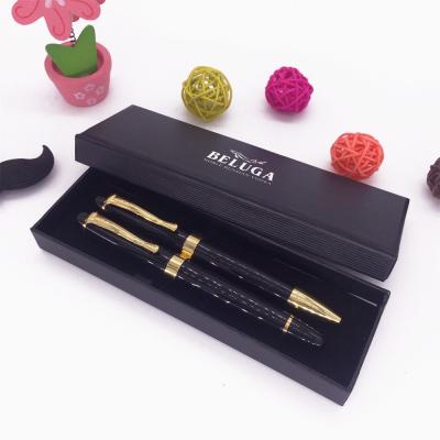 China top sale luxury double metal pen gift box packing for sale