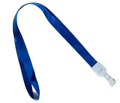 China Nylon 15 MM nylon webbing plastic buckle lanyard ,work permit lanyard for sale