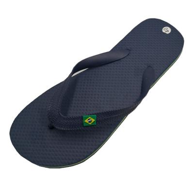 China Wholesale Cheap Durable Flip Flops Shoes PE Flip Flops Blank Slippers Brazil Slippers Printed Flip Flops For Men New Design for sale