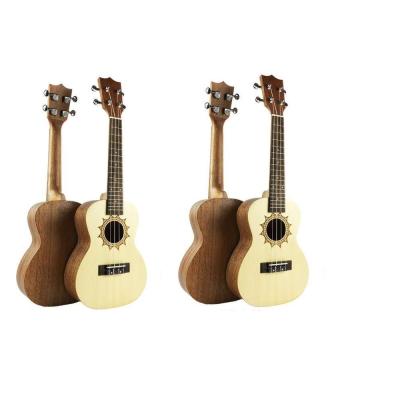 China Fashion 23inch Mini Ukulele Guitar Kits Mahogany Material Acoustic Bass Fair Rosewood Tones For Beginner Family Concert Study for sale