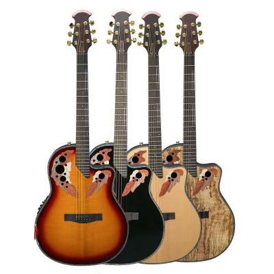 China Impeccable Electronic Practice Kits Beginner Entry St Student Grape China Wooden Musical Instrument Flawless Guitar for sale