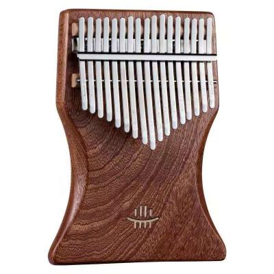 China China factory supply wooden cup S stype 17 inch piano head musical instrument Mbria Kalimba for sale