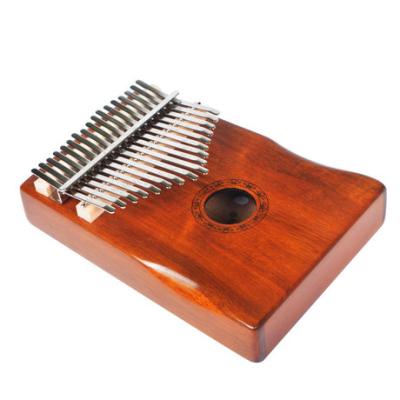 China 17 or China Supplier LB-MB011 Wooden Cutway Kalimba Mbira Sanza 10 Thumb Finger Marimba Key Keyboard Mahogany Wooden Musical Instrument for sale