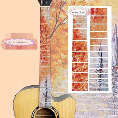 China China Professional Custom Fretboard Notes Card Guitar Ukulele Stickers LB-MJ029 for sale