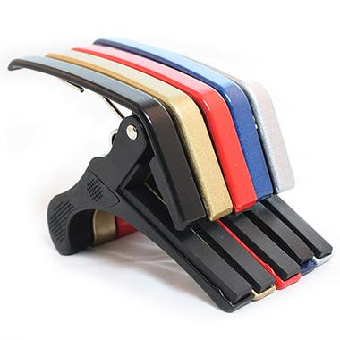 China Wholesale New Design Acoustic Guitar Capo Aluminum Alloy Metal Flange Wooden Capo LB-P03 for sale