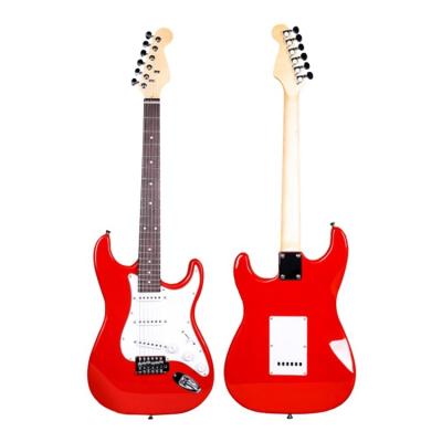 China Chinese manufacturer mahogany electric guitar diy kits 39 inch left handed electric guitar for sale