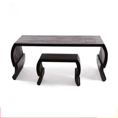 China (Other) designed adjustable and made in China Global Paulownia Guqin Table and Double Stool Guqin Teaching Table for sale