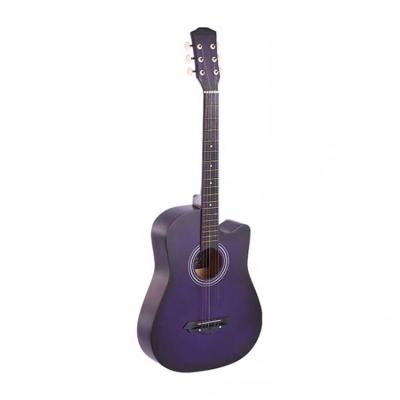 China Beautiful Sound Students High End Quality Folk Guitar Hot Selling Acoustic Guitar for sale