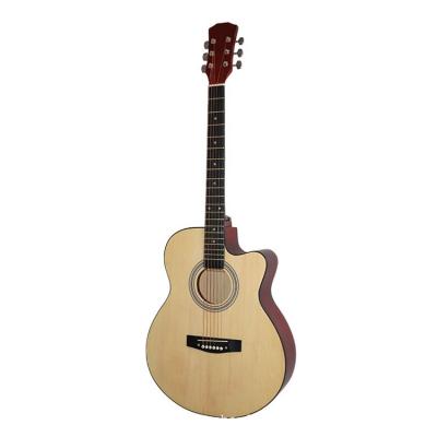 China Chinese Students Guitar Manufacturer A Body Type 40 Inches Or Acoustic Guitar Customized Big Folk Guitar for sale