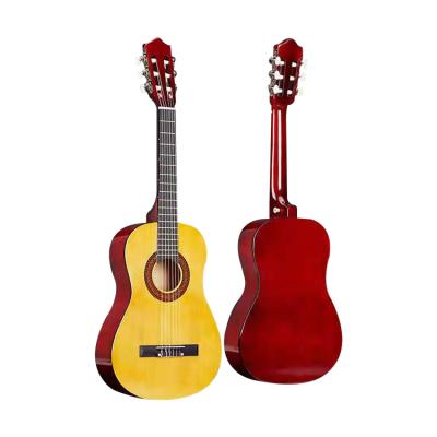 China 34 Inch Nylon String Comfortable Playing Solid Classical Guitar From Chinese Student Manufacturer for sale