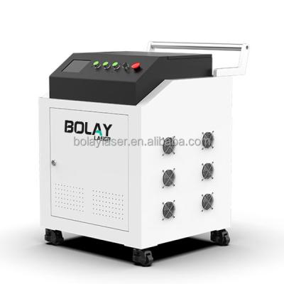 China PVC Manufacturers High Power Portable Pulse Machine Full Automatic Mobile CNC Laser Cleaning Intelligent Rust Removal for sale