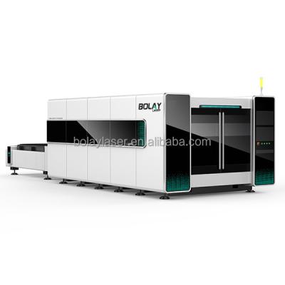 China Best quality fiber laser cutting machine 6020 exchange table water cooled cutting machine with MAX IPG laser source for sale