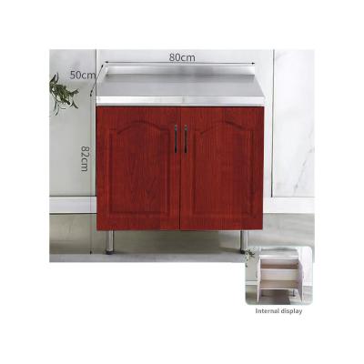 China New Design High Grade Chinese Style Red Wooden Door Plane Classic Solid Wood Sideboard (Apple Wood) 80cm for sale