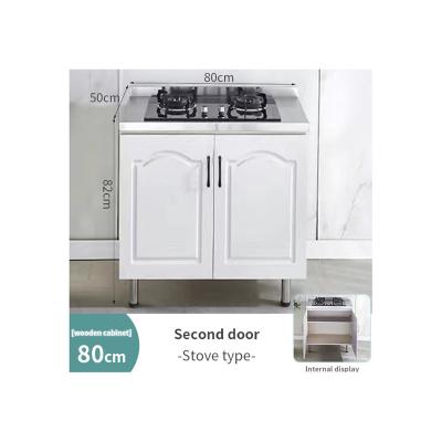 China New Design 80cm High Grade European Style Double Door Cooking Bench Cabinet Designs Sideboards for sale