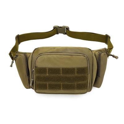 China Multi-Function Water Proof Vintage Military Training Zipper Waist Tactical Wear Resistant Waterproof Running Bags for sale