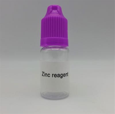 China Exporter Excellent Sustainable Zinc Reagent Liquid Drops PH Testing Liquid Bottle At Wholesale Price for sale