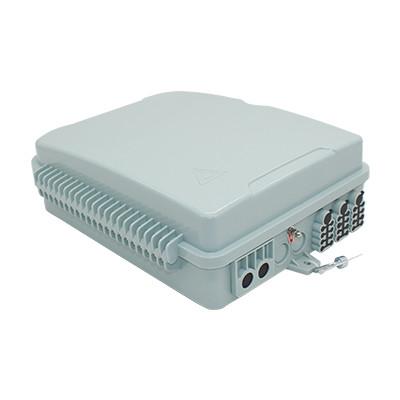 China 24 Cores FAT Fiber Optic Distribution Box 330mm*275mm*100mm Dimensions for sale