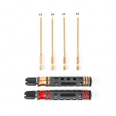 China Muliti-purpose RC Tool Wrench Hex Socket 6mm Precision Screwdriver Set Hex Socket 1.5/2.0/2.5/3.0 for sale