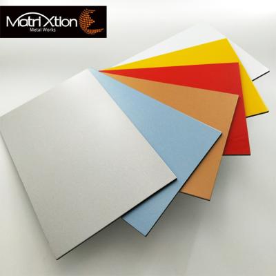 China Modern Modern Building Materials Pe Aluminum Composite Panels Used For External Facade Coverings for sale